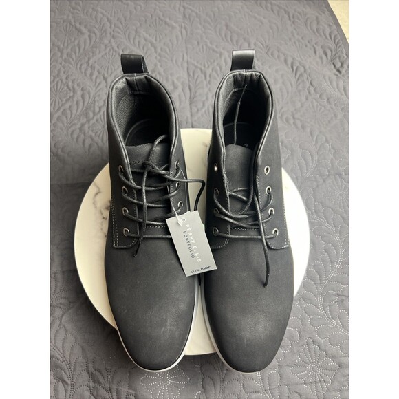 Perry Ellis Portfolio Bluff  Sport Navy Outdoor Chukka Boots SZ 11.5 NWT, No Box main image 3
